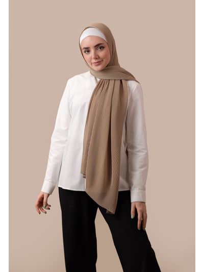 Chiffon Pleated Scarf