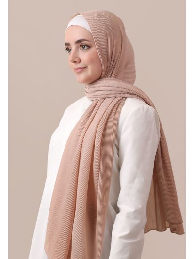 Chiffon Pleated Scarf