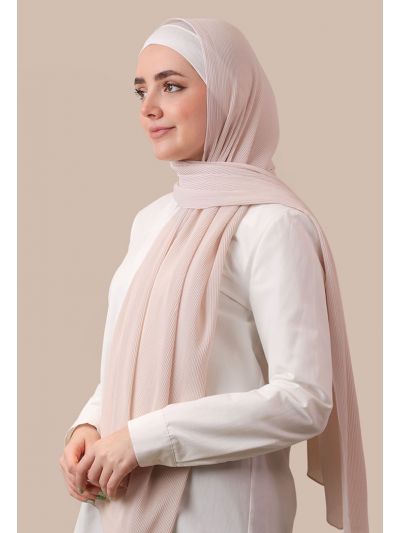 Pleated Crinkle Chiffon Hijab