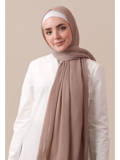 Chiffon Pleated Scarf