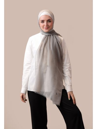 Double Shaded Linen Hijab