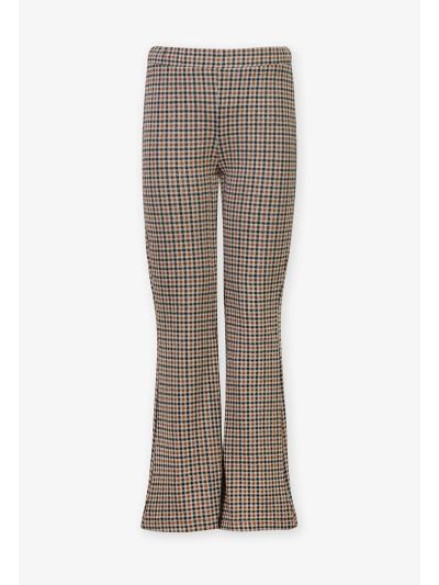 Multicolored Checkered Trousers
