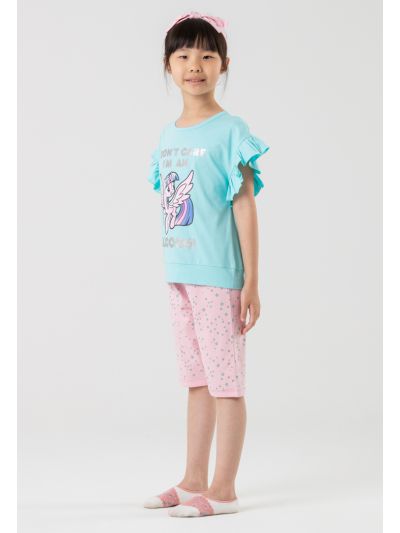 My Little Pony Twilight Sparkle Glittery Text Pajama Sets -Sale
