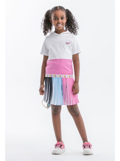 Powerpuff Girls Colorful Pleated Skirt -Sale