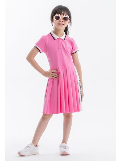 Powerpuff Girls Collared Pleated Hem Dress -Sale