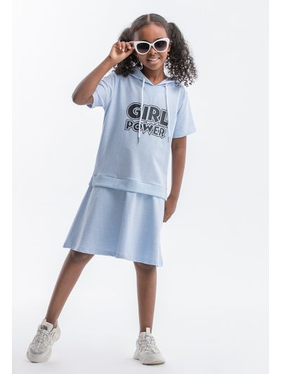 Powerpuff Girls Hooded Casual Dress -Sale
