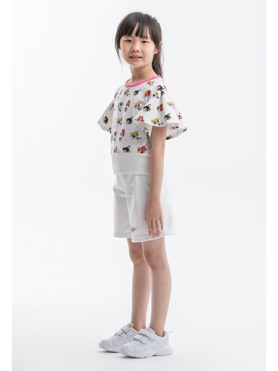 Powerpuff Girls Printed T-Shirt and Shorts Set -Sale