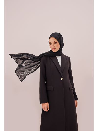 حجاب مشبك بنمط مغربي