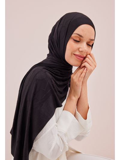حجاب مونوغرام سادة