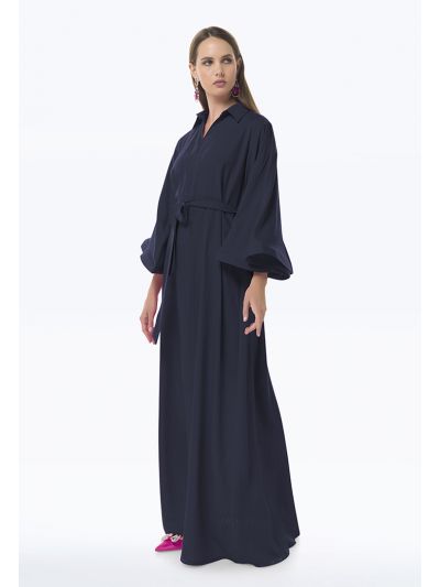 Flared Butterfly Sleeves Maxi Dress -Sale