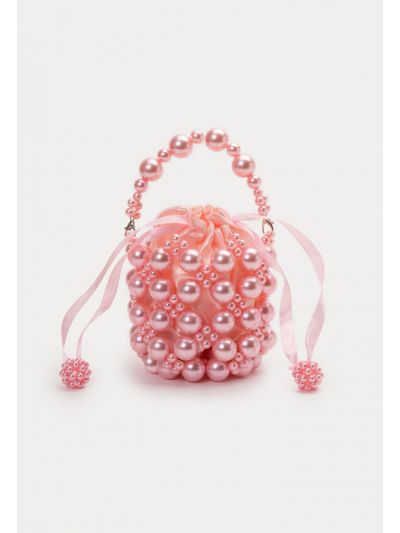 Large Beaded Bucket Bag -Sale
