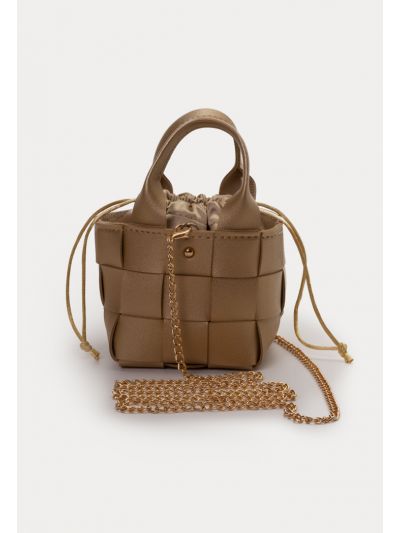 Hand Woven Small Bucket Bag -Sale