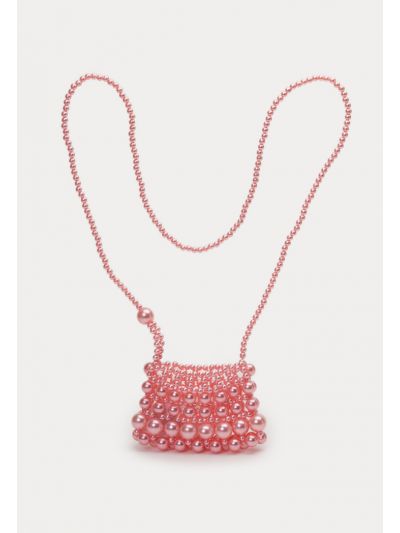 Full Beaded Pearly Sling Purse Bag -Sale