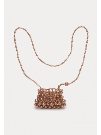 Full Beaded Pearly Sling Purse Bag -Sale