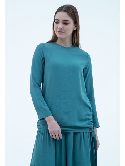 Solid Self Tie Up Top -Sale