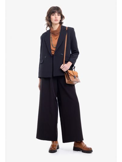 High Waist Wide Leg Trouser -Sale