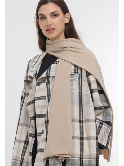 Solid Long Rectangular Scarf -Sale