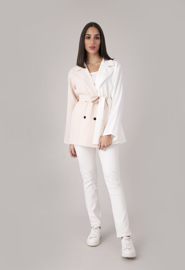 Multi colored blazer deals