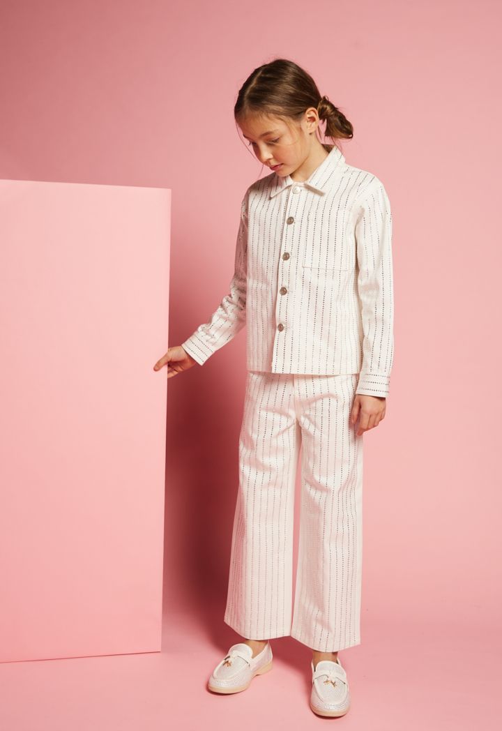 Crystal Striped Jacket