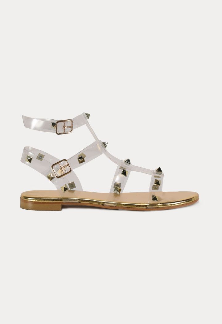 Pyramid stud sandals on sale