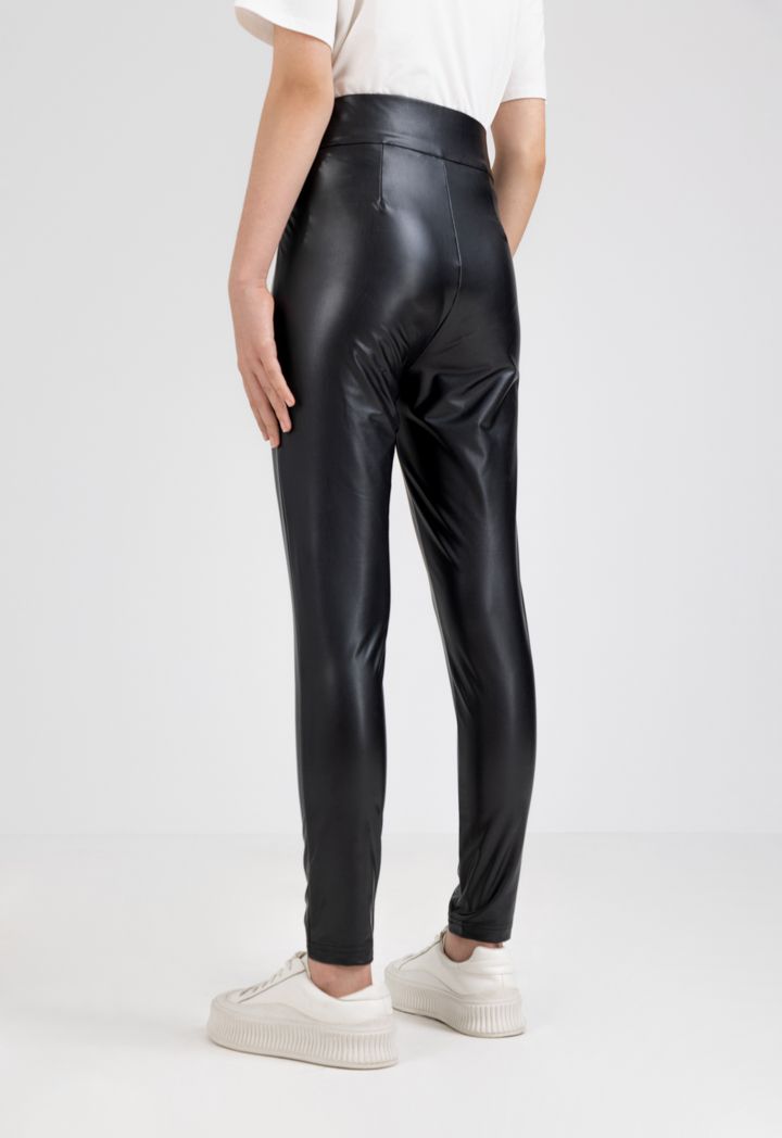 Pu leather leggings shop