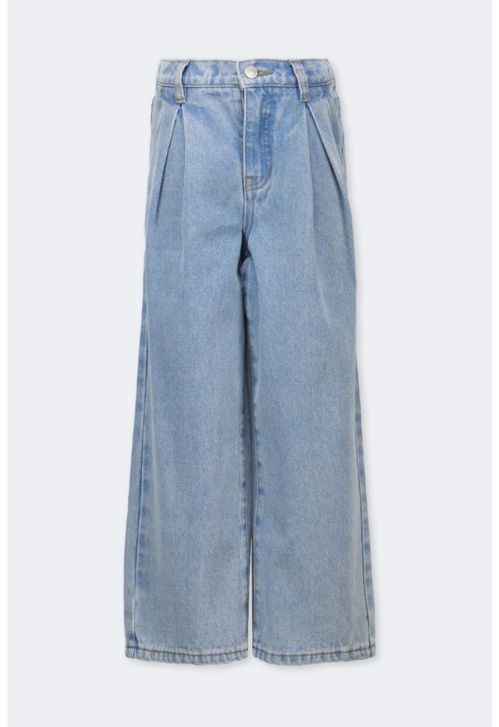 【BOK PLACE】Raw Banding Span Straight Denim Pants OA Lot SOA03XX4-0125 Jeans - 1940s Wide Straight Fit