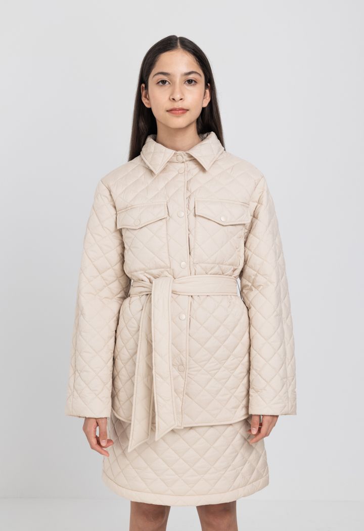 Square quilted jacket 2025