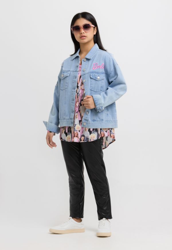 Barbie jeans jacket outlet
