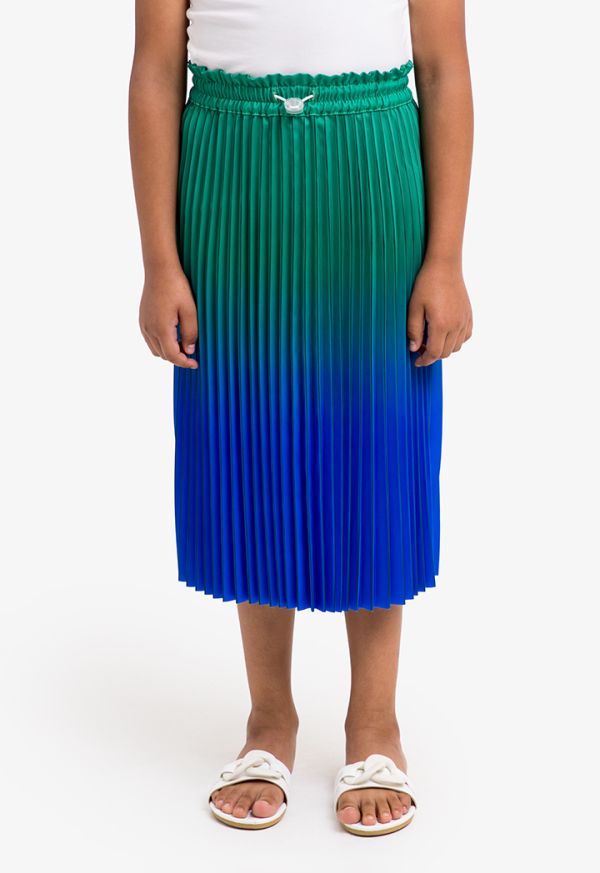 Mid length pleated skirts 007 online