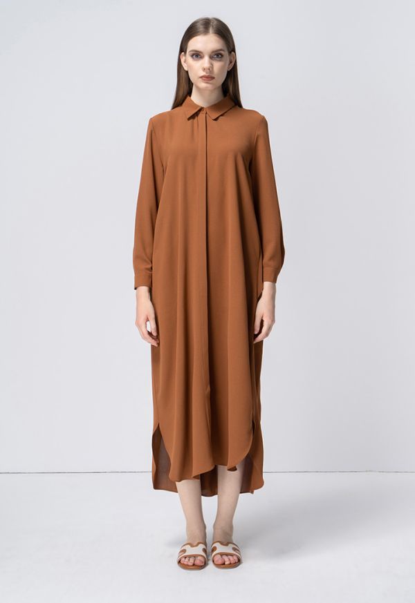 Oversized maxi shirt best sale dress