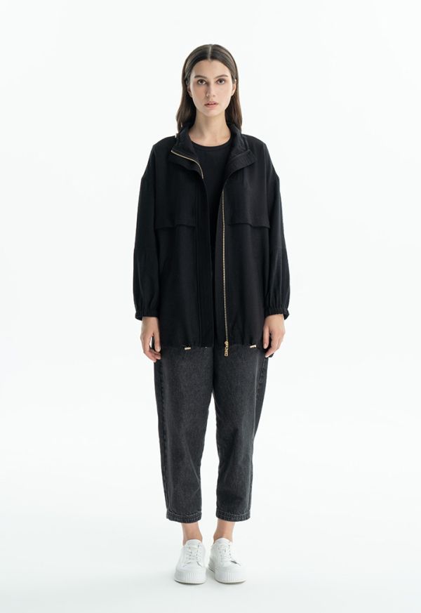 Oversized utility jacket best sale h&m