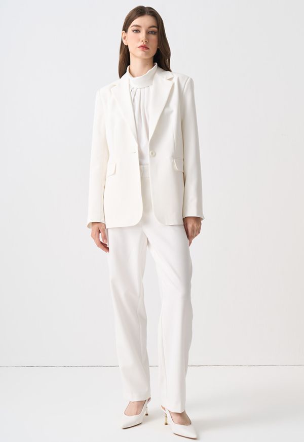 Notched blazer on sale