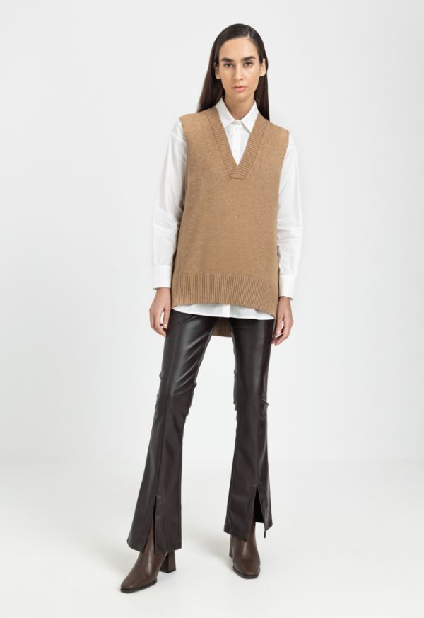 High deals low vest