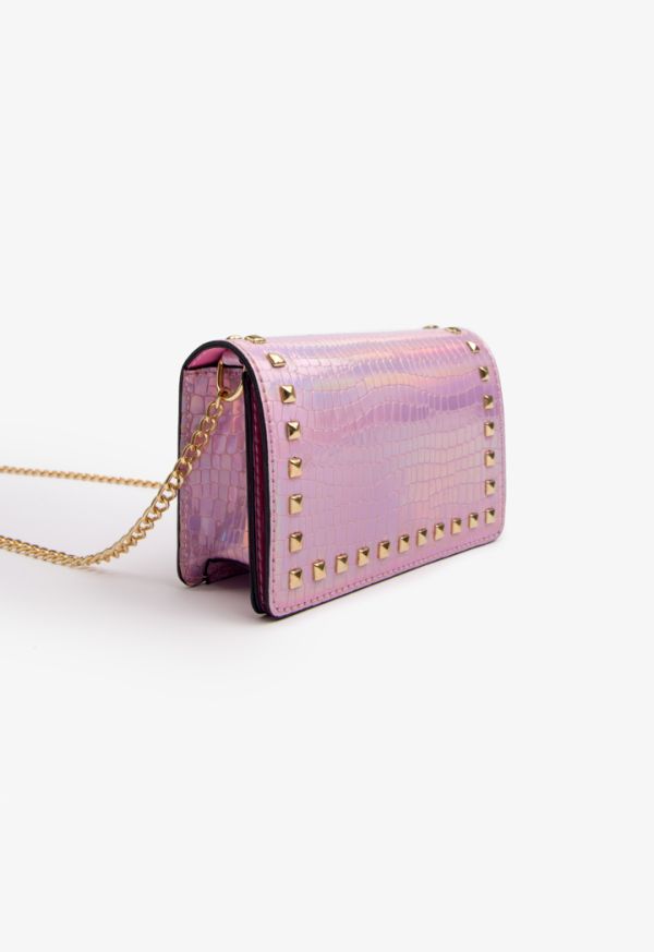 Holographic crossbody bag clearance