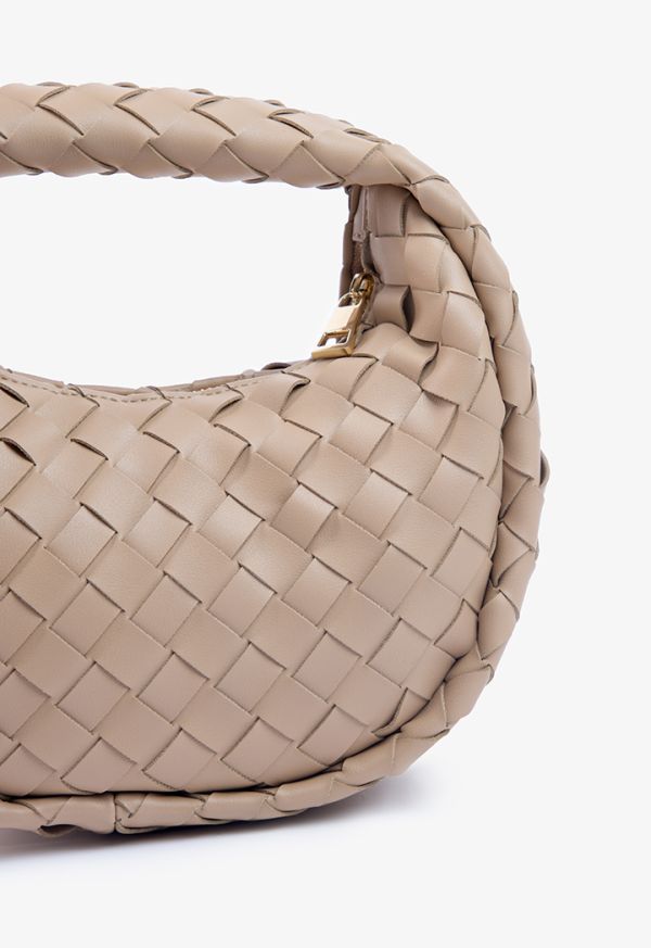 Woven handbag hotsell