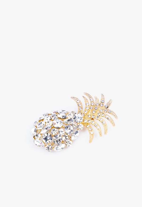 Embellished brooch on sale