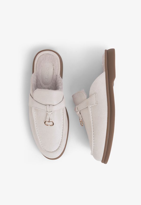 Faux fur sales lined mules