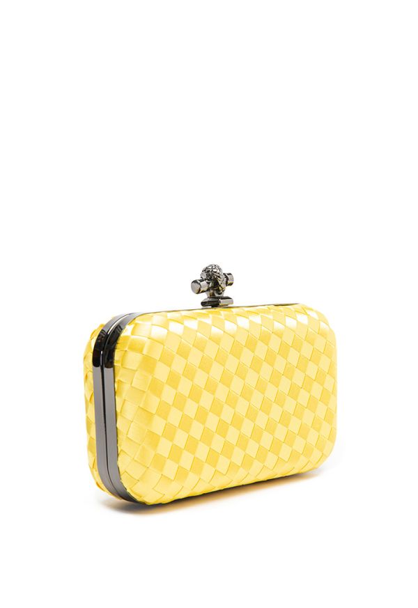 Solid Knot Woven Clutch Bag -Sale