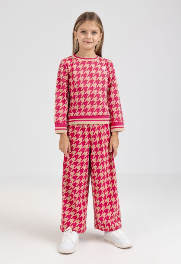 Two Toned Houndstooth Set (2 PCS)