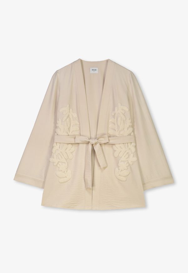 Chenille kimono jacket on sale