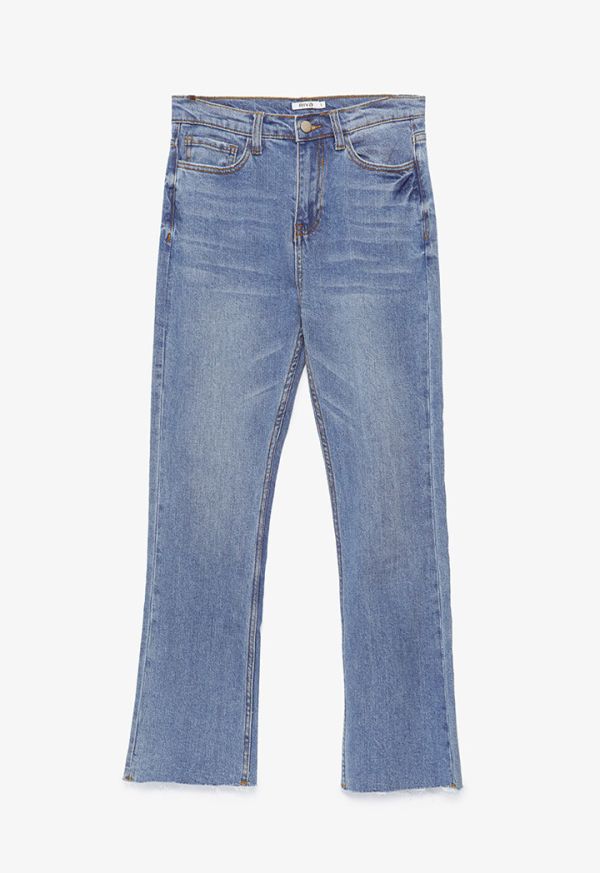 Denim jeans deals with frayed ends