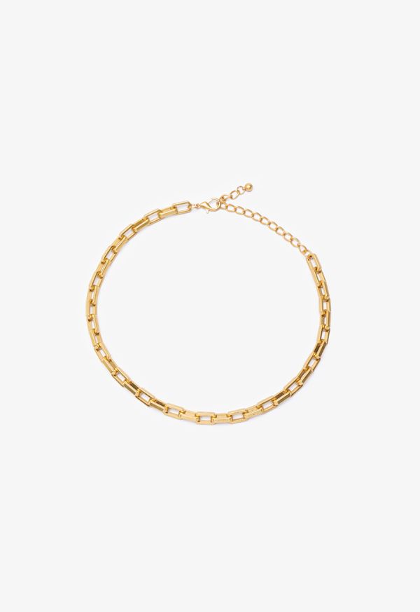 Gold Toned Zinc Alloy Necklace -Sale