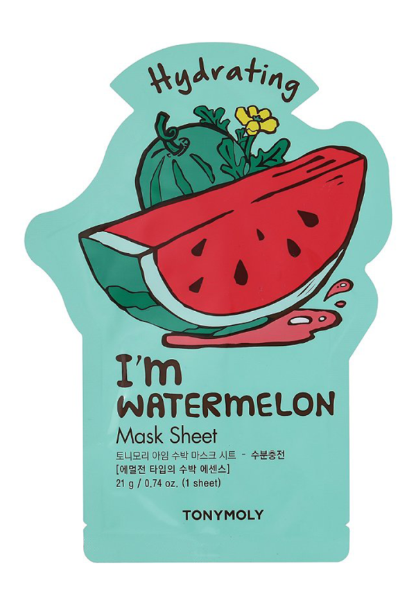 Tony Moly, I'm Watermelon, Hydrating Beauty Mask Sheet