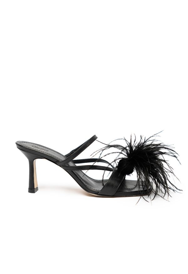 Feather Dot Slides Sandals -Sale