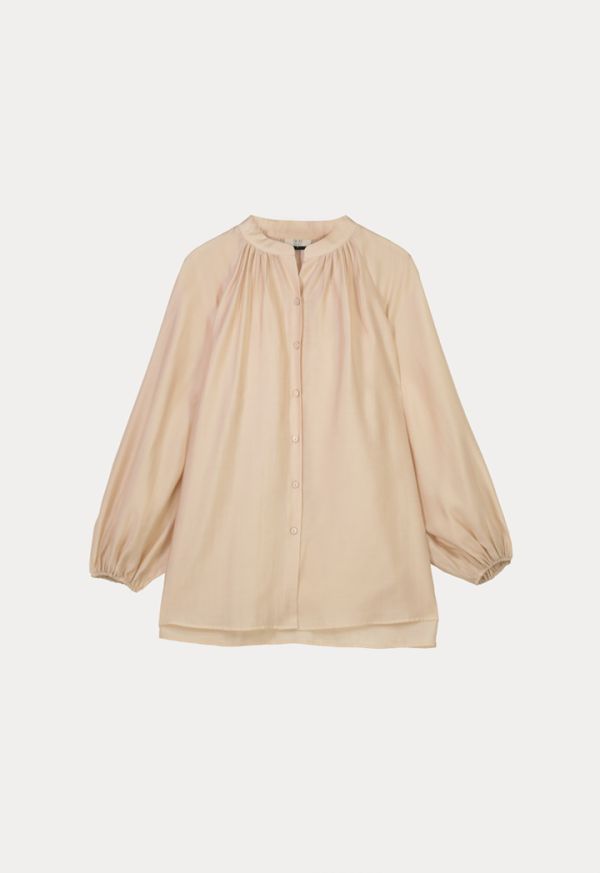 Loose Fit Soft Solid Blouse