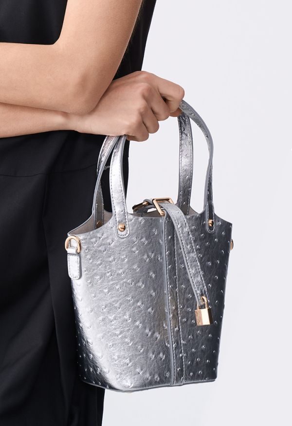 Ostrich hotsell tote bag