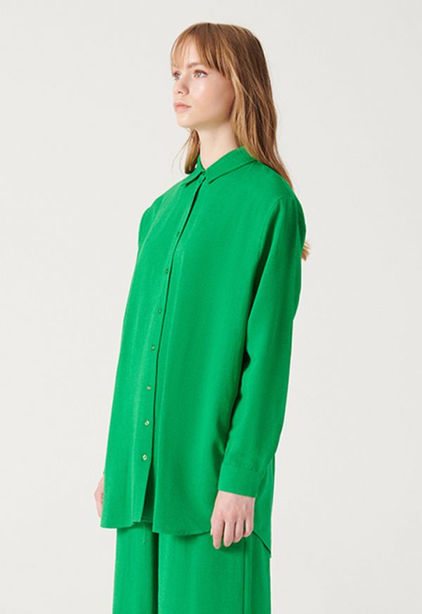 Solid Classic Buttoned Up Shirt -Sale