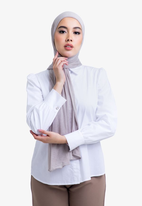 Solid Cotton Jersey Hijab