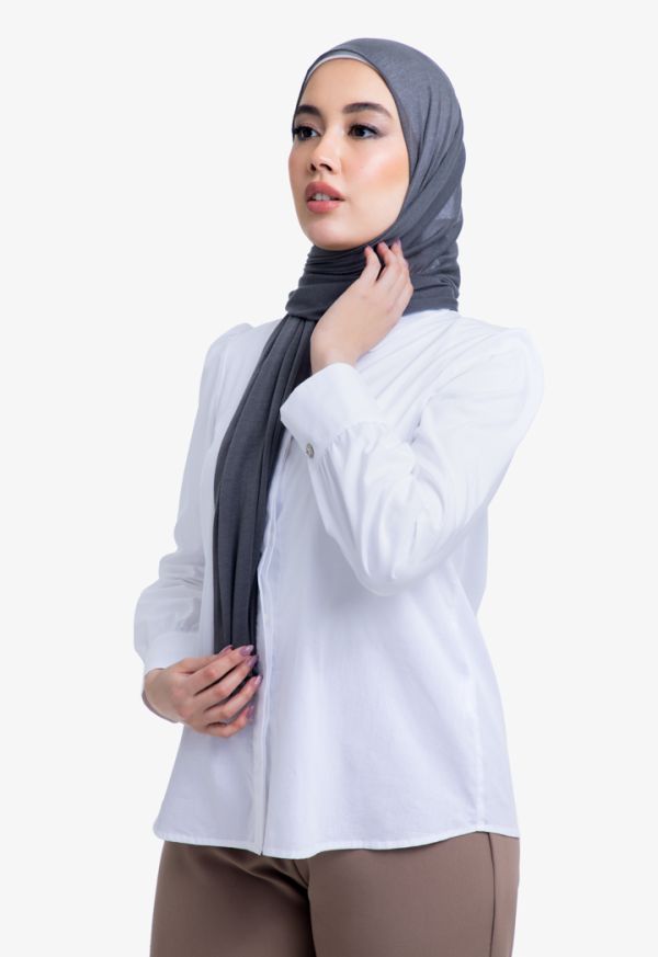 Solid Cotton Jersey Hijab