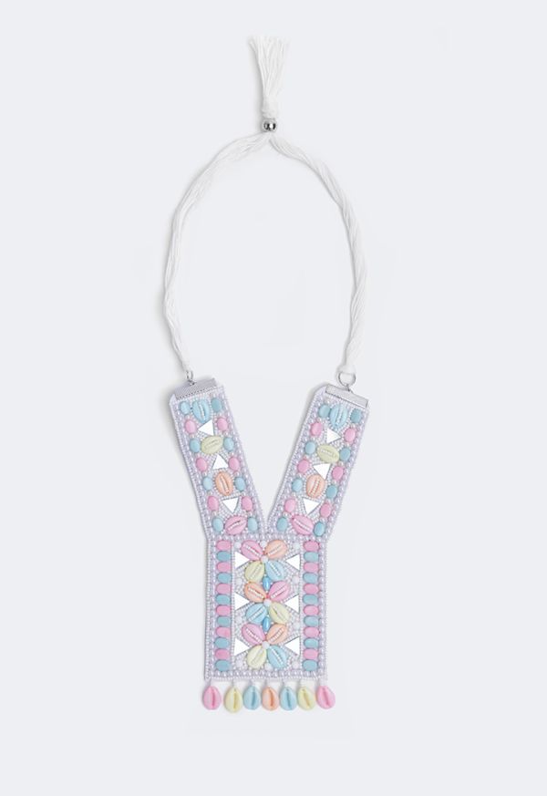 Multicolored Seashells Embellished Necklace